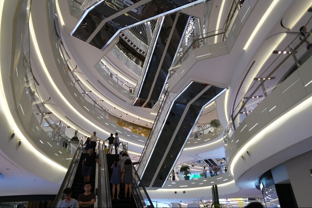 Shanghai shopping center